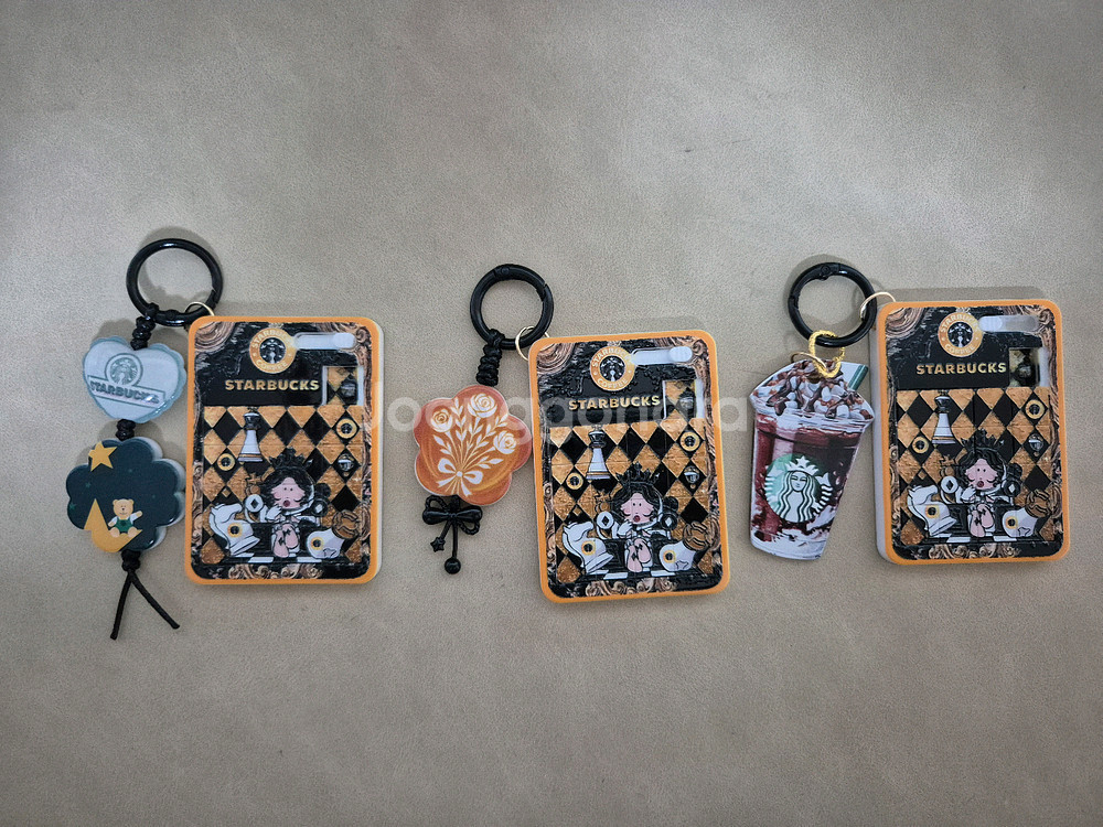 스타벅스 퍼즐 키링--4