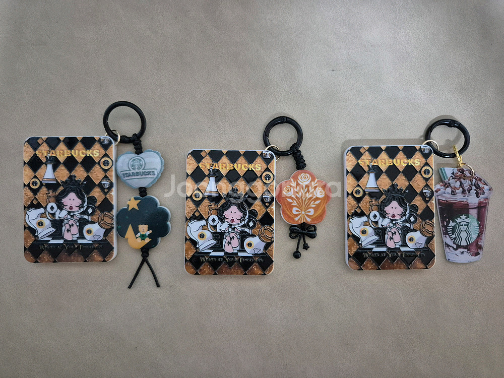 스타벅스 퍼즐 키링--5