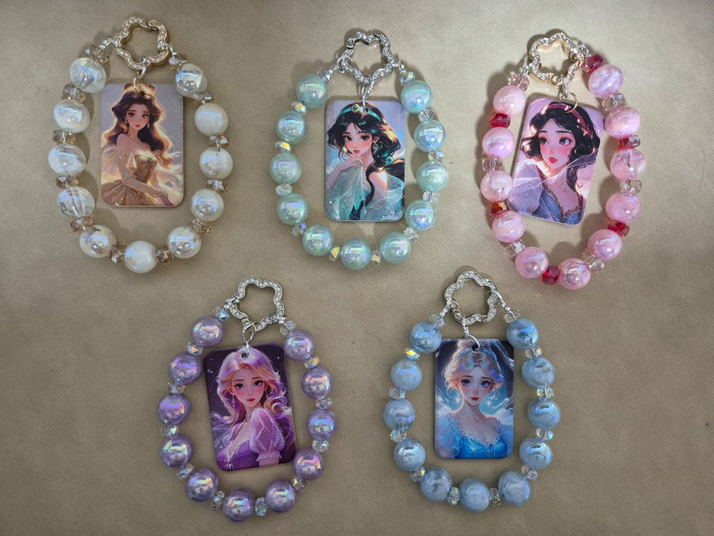 디즈니 공주 캐릭터 키링--5