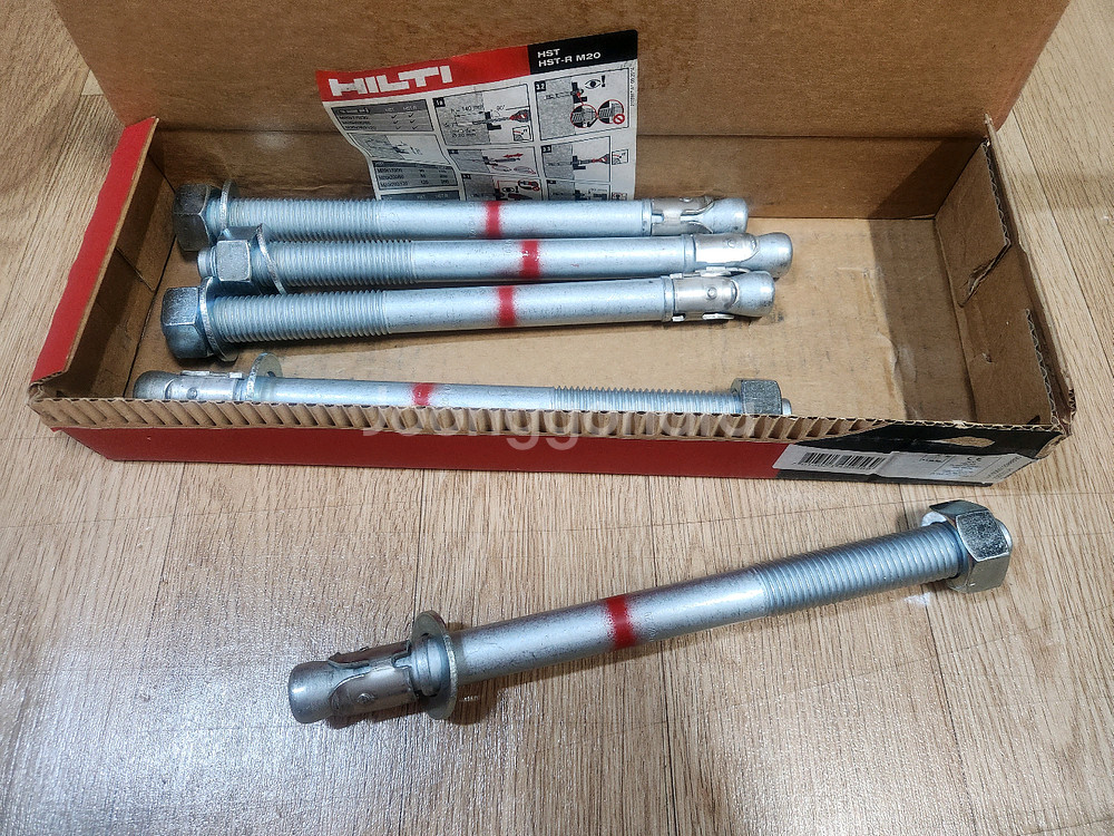 미사용 힐티 HST M20 260/120 웨지 앙카 판매합니다--2