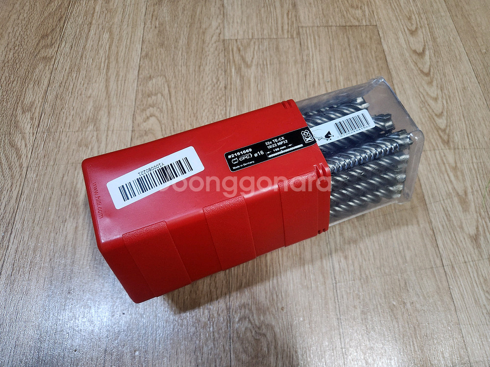 미사용 힐티 TE-CX 12/22 및 16/22 함마드릴 기리 2종 판매합니다--2