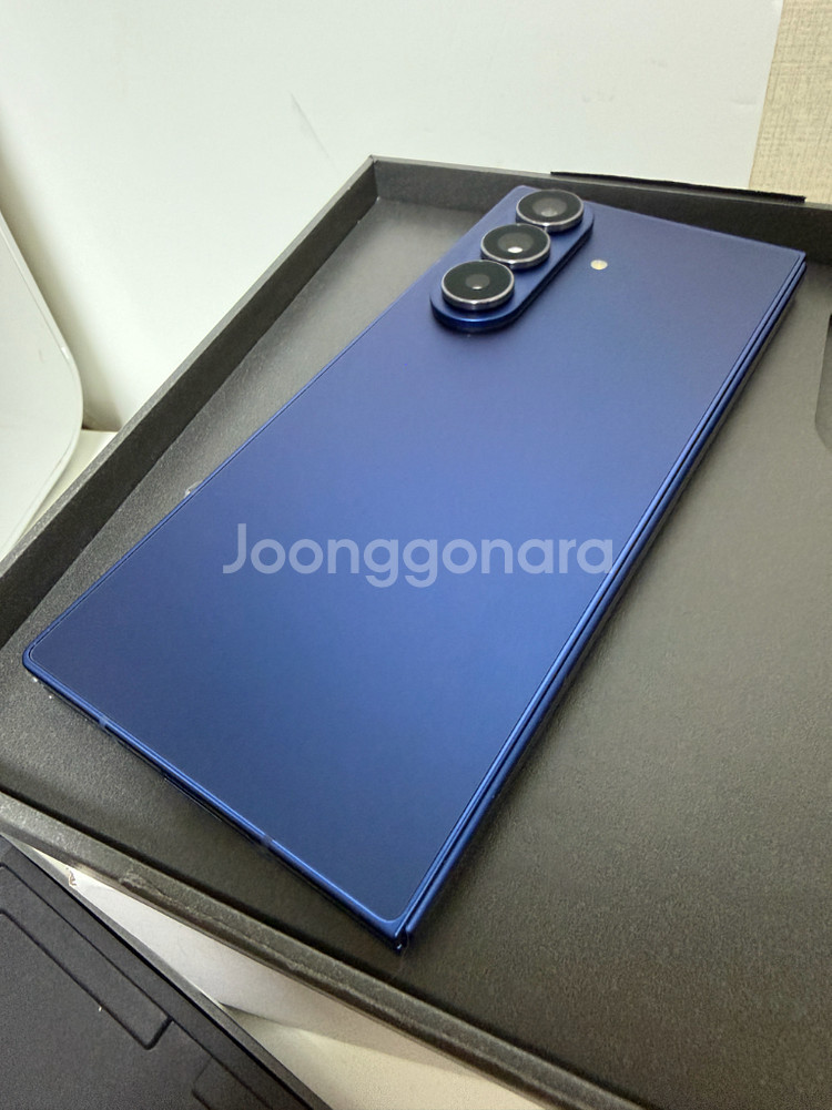 폴드7 256 블루 올갈이 미사용 정상해지--2