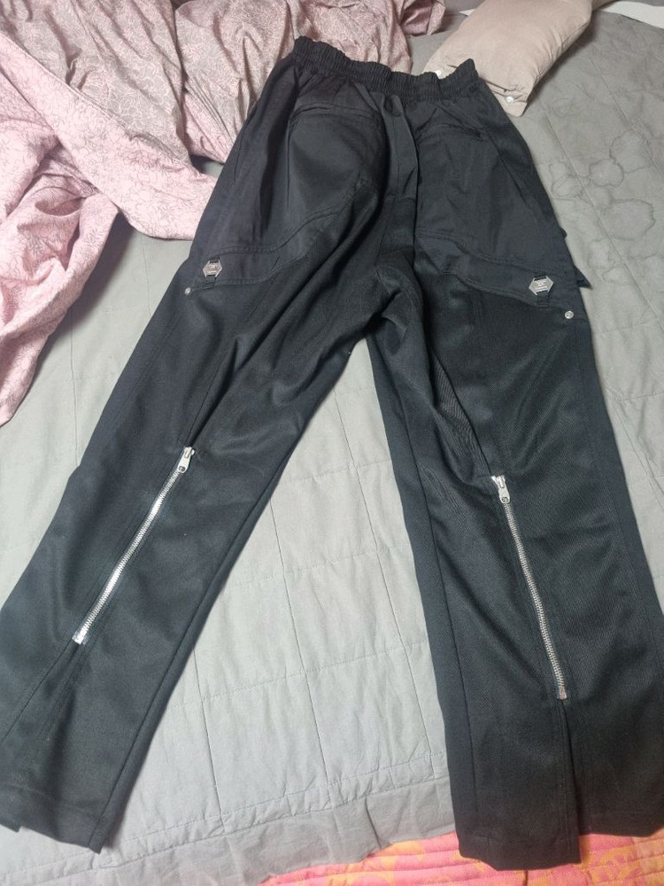 언더마이카 오현석 볼튬5 하드웨어 카고 와이드 팬츠 1--1