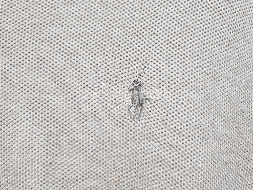 남성 폴로 피마코튼 PIMA 베이지 긴팔 니트 스웨터--6