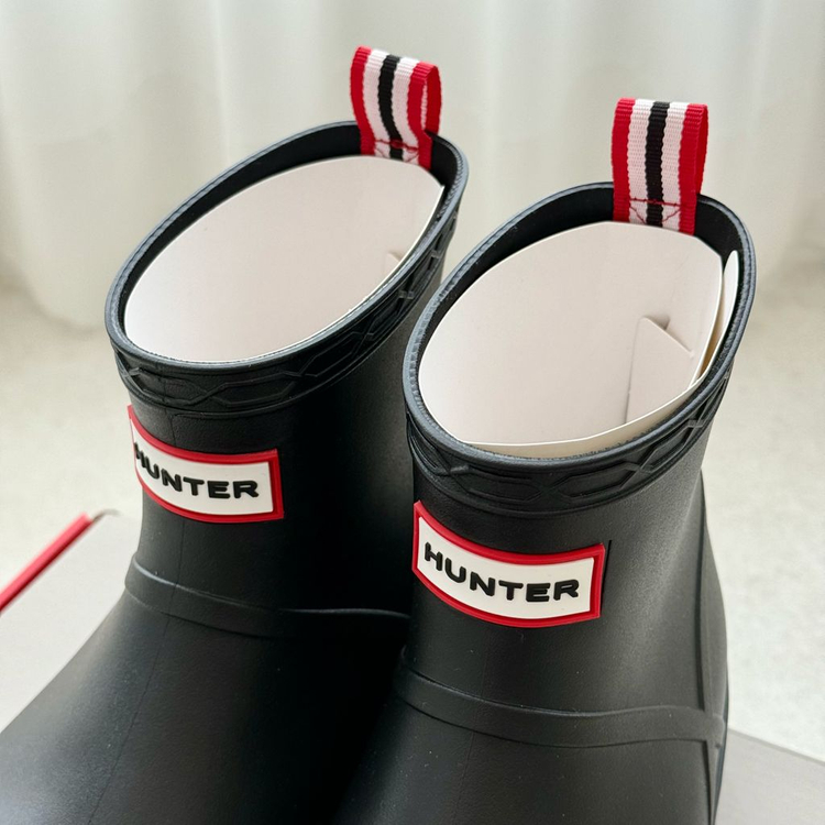[새상품] 헌터 플레이 몰디드 숏 레인부츠 장화 230--2