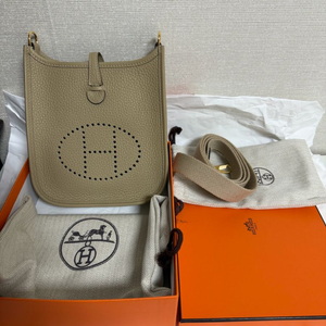 에르메스 에블린 미니 K각인 트렌치 금장 새상품 이미지