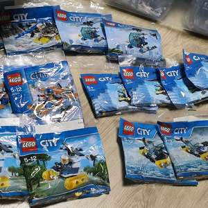 레고 시티 폴리백 새상품 판매합니다.