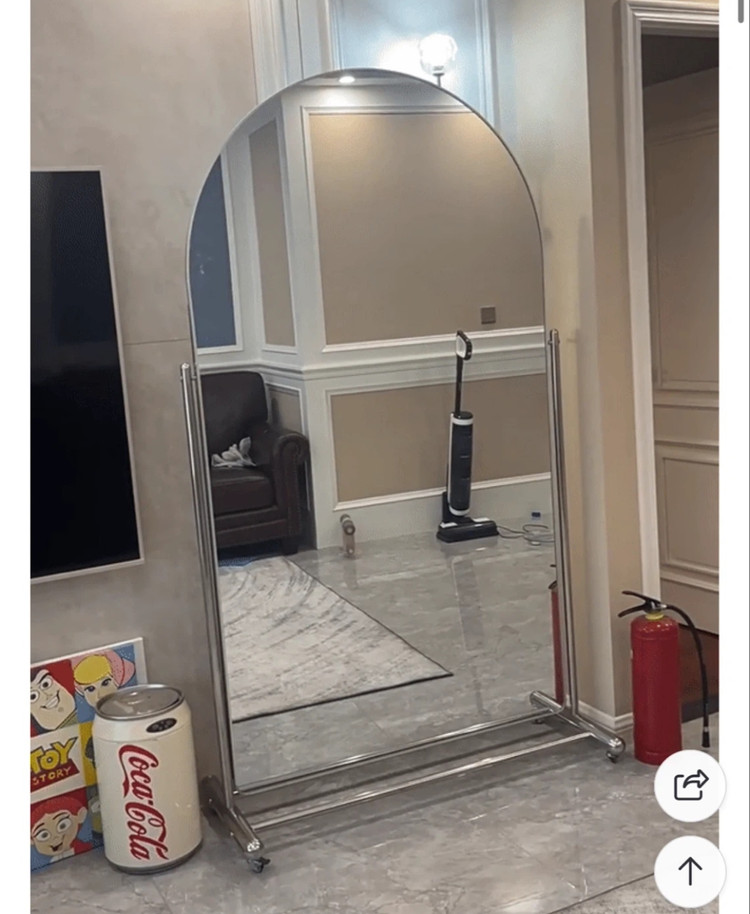 슬림핏 조절형 전신거울 208X108 상태 최상--1