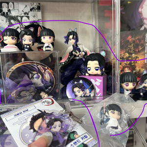 귀칼 시노부 굿즈일괄 판매 이미지