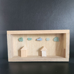 나무 임체 액자