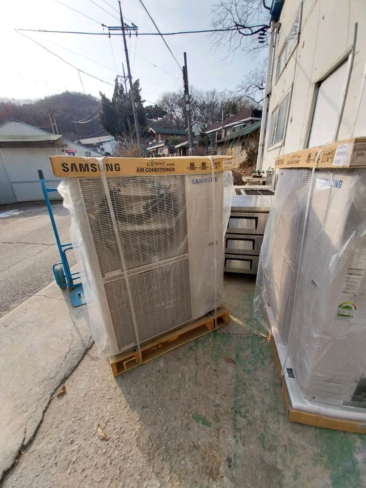 삼성 시스템에어컨 냉난방기 실외기 이미지