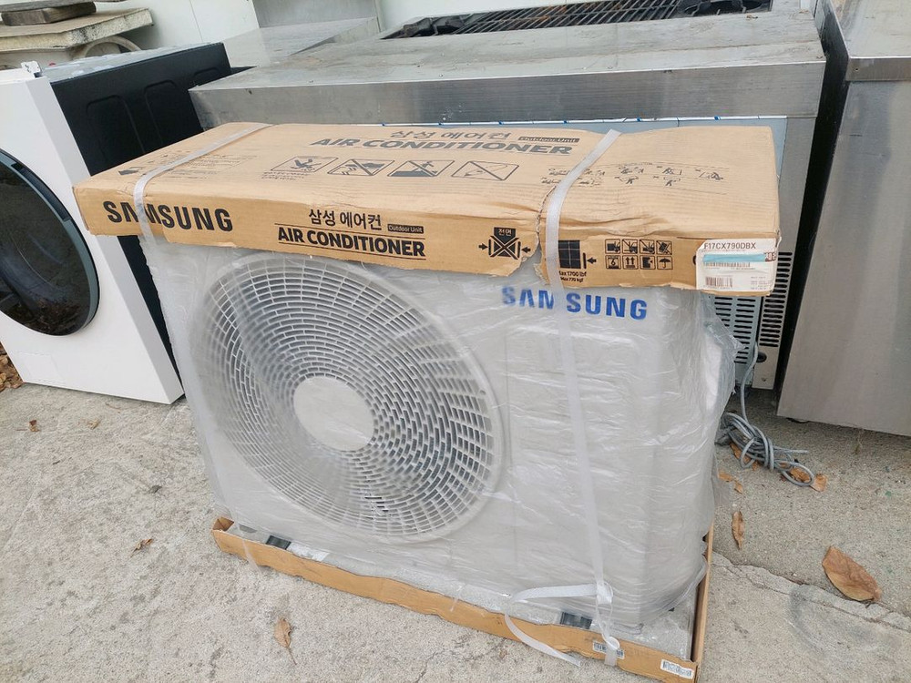 삼성 시스템에어컨 냉난방기 실외기 이미지
