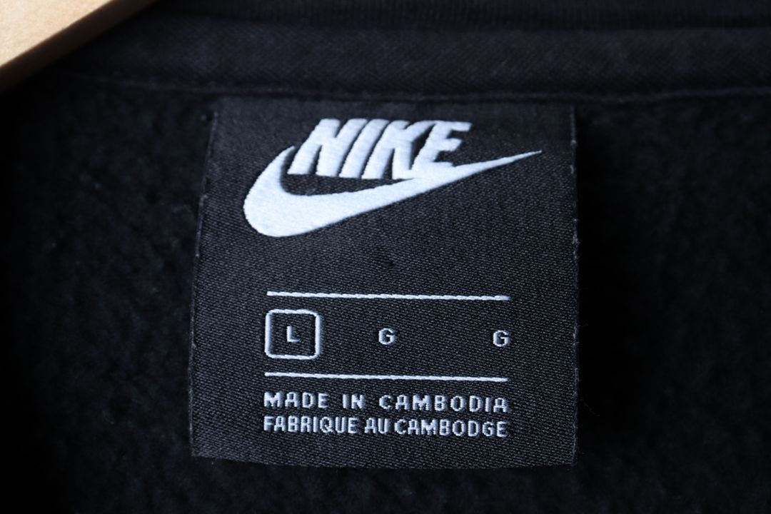 W(L) 나이키 후드집업 솔로스우시 블랙 기모 이미지
