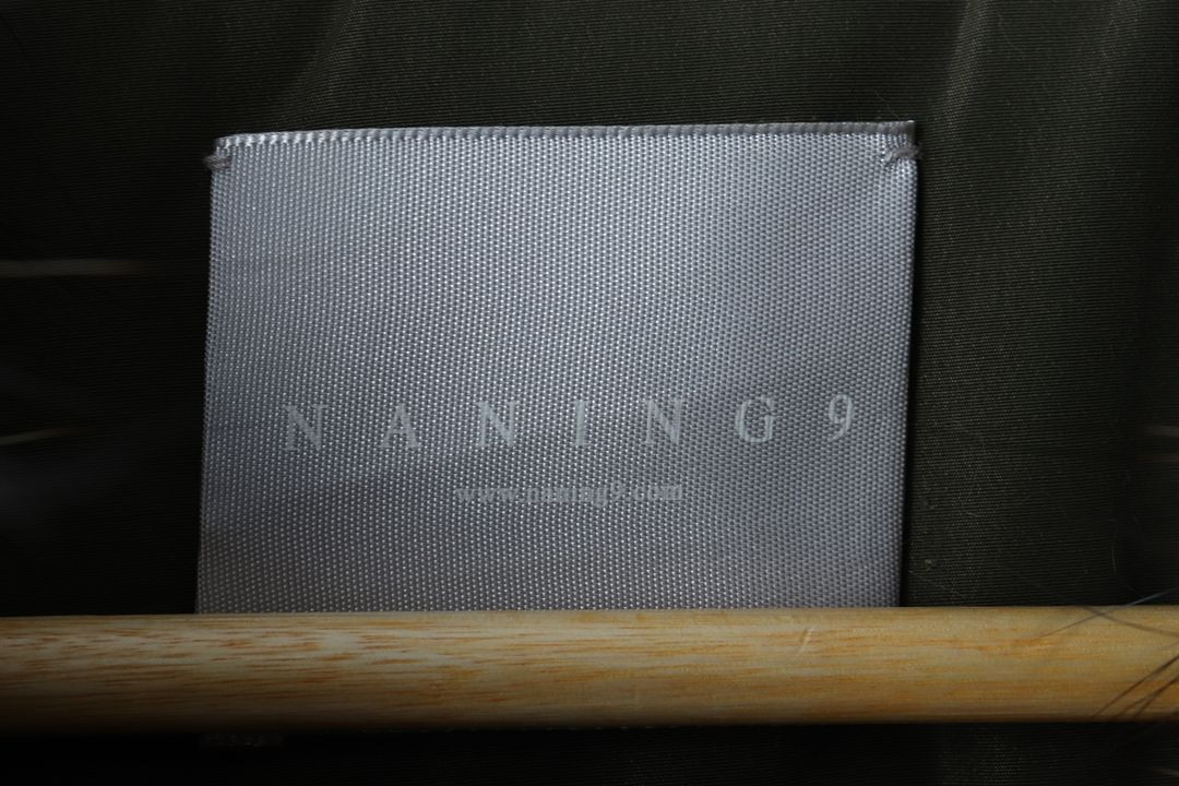 W(F) 난닝9 패딩 점퍼자켓 야상 덕다운 카키 퍼--5