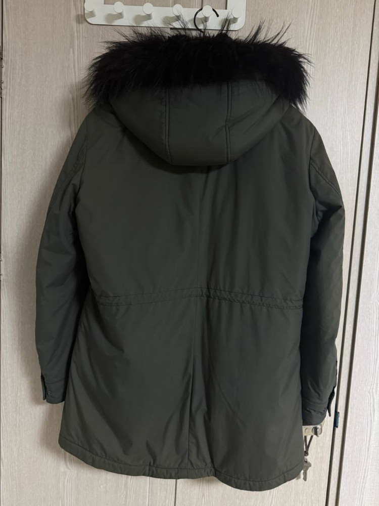 프랑코페라로 토끼털내피 야상 점퍼 100사이즈--1