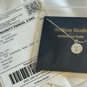 안티베 스튜디오 925 + 14K / 18K 5% 팬던트목걸이