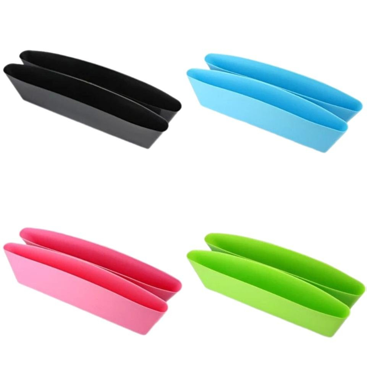 새 2개 검정색 미용 용품 틈새 크랙 커버 미용실 의자 빈틈 이미지