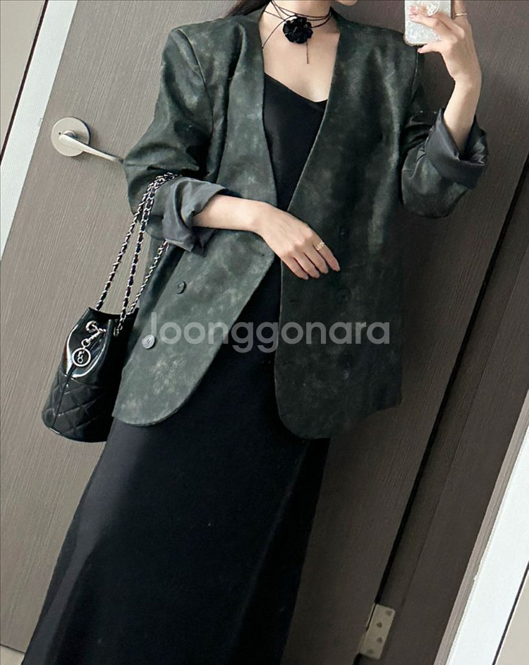 바이씨니 크랙 레더자켓 :)--2