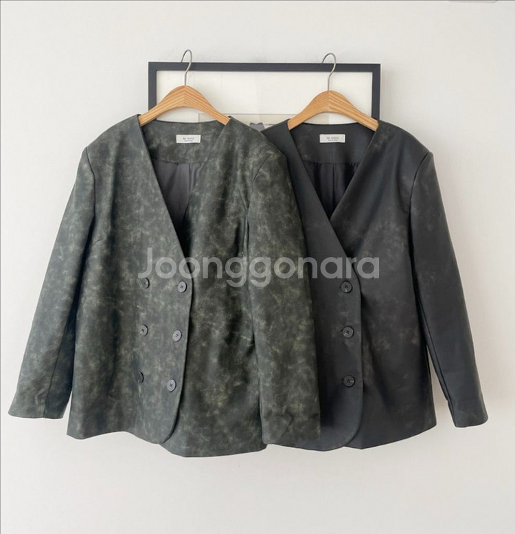 바이씨니 크랙 레더자켓 :)--6