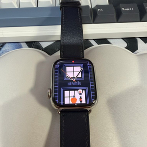 애플워치 7 에르메스 41mm + 에르메스 스트랩 2개 팝니다