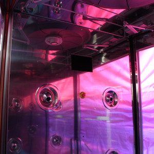 산업용 에어샤워 2인용 클린룸 크린룸 올스텐으로 제작