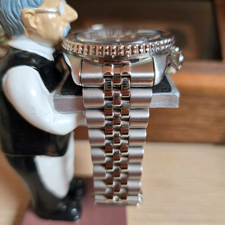 세이코 gmt 오토매틱 시계 ssk001 새상품급--1