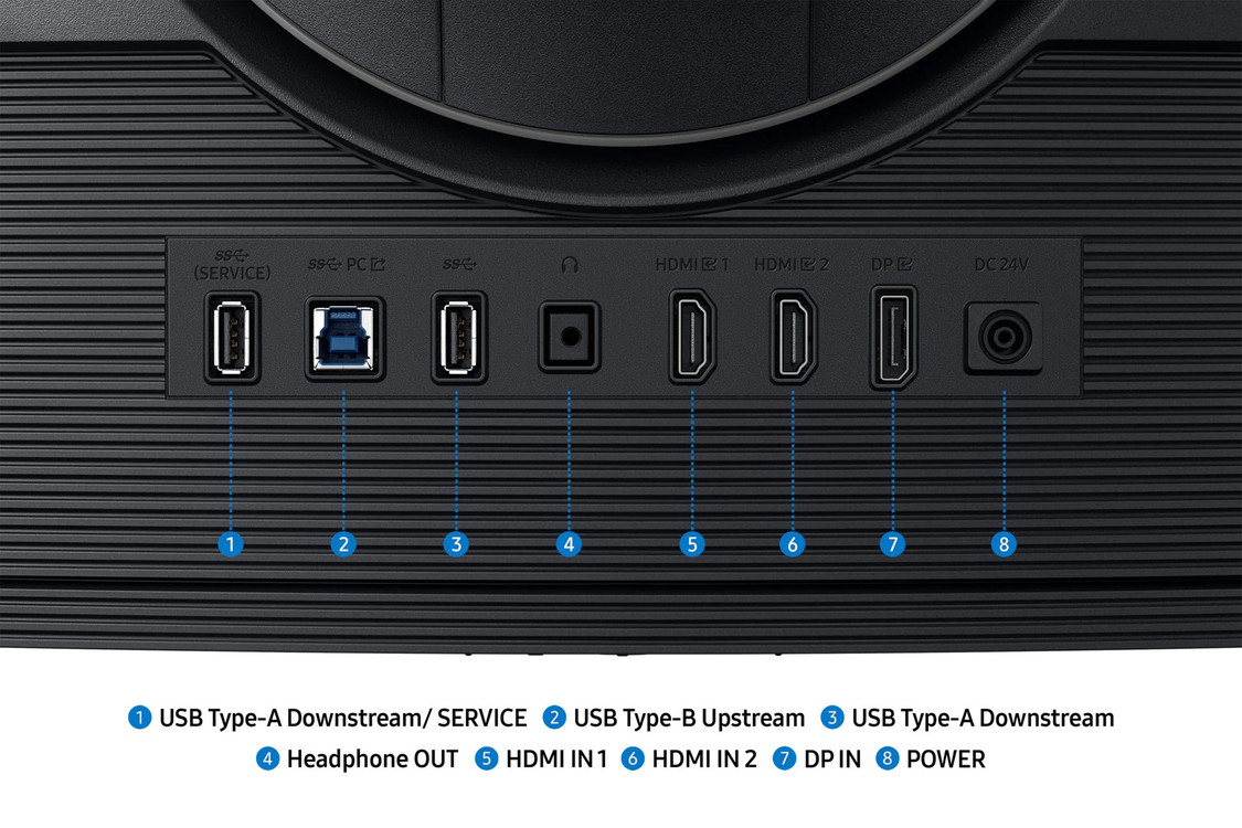 삼성 오디세이 G7 G75F 40인치 커브드 모니터 이미지