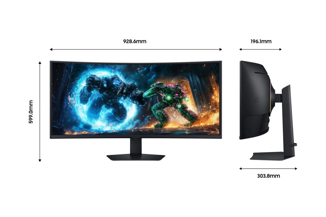 삼성 오디세이 G7 G75F 40인치 커브드 모니터 이미지