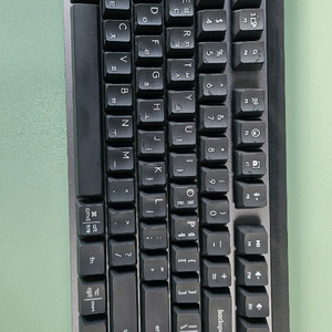 로지텍 k855. 87키 커스텀 기계식 키보드 이미지