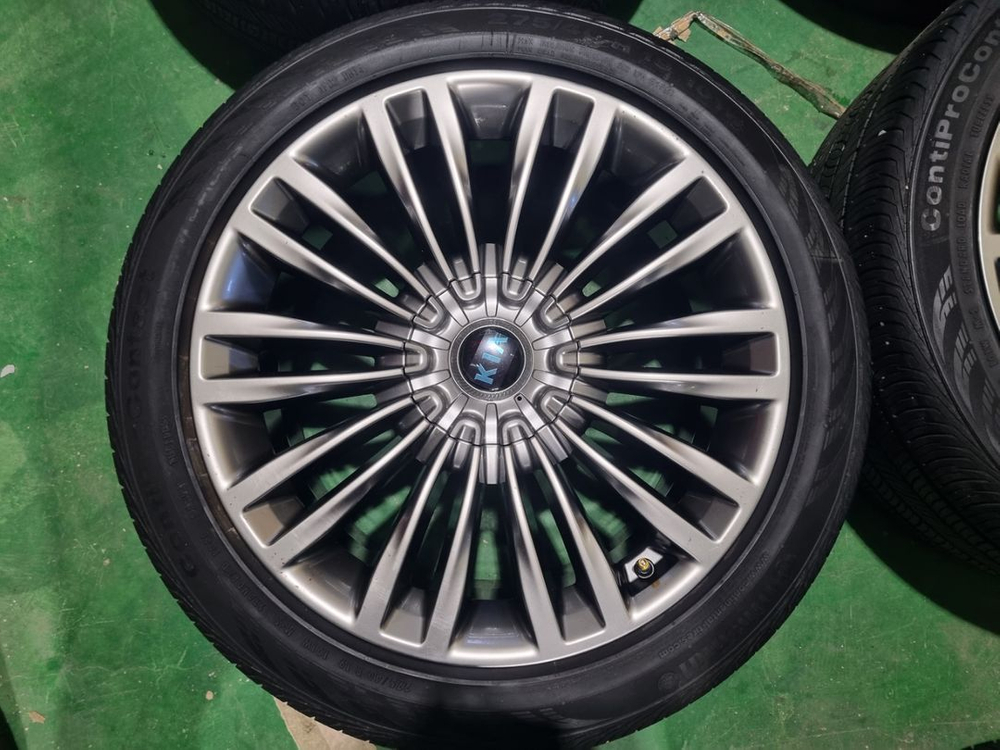 K9 19인치 휠타이어 팝니다--2