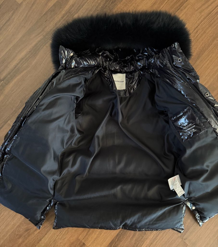 테일스쿱 유광패딩 110--1