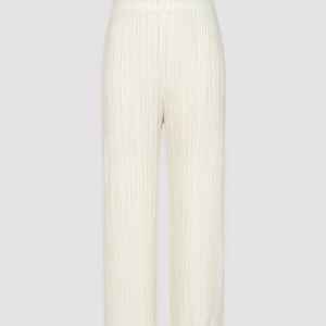 이세이미야케 플리츠플리즈 바지 시커바텀1 일자핏 팬츠 오프화이트 3사이즈