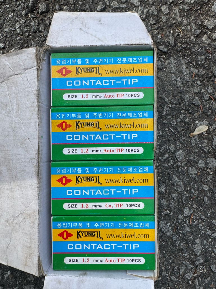 경일 co2 용접팁(1.2mm) 200EA 이미지