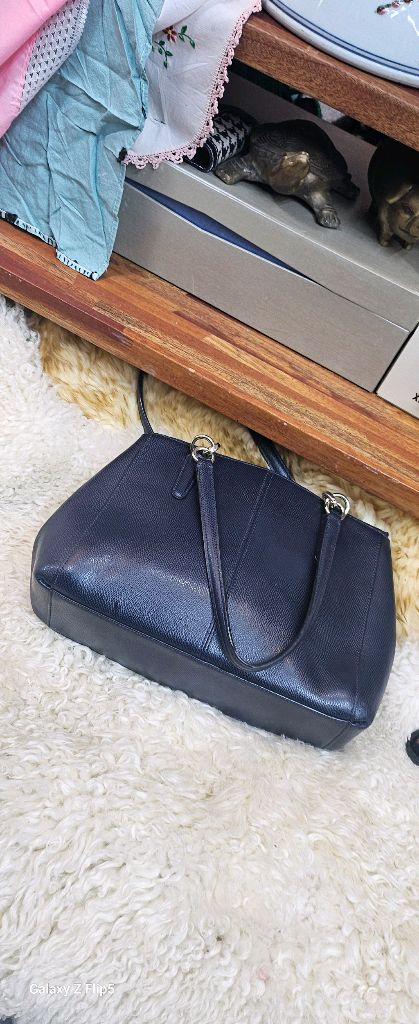 코치정품가죽 핸드백--2