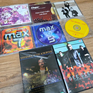 MAX7, MAX5 CD 앨범 포함 일괄