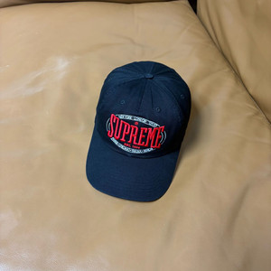 슈프림 6패널 볼캡 모자 23fw 웜업 블랙