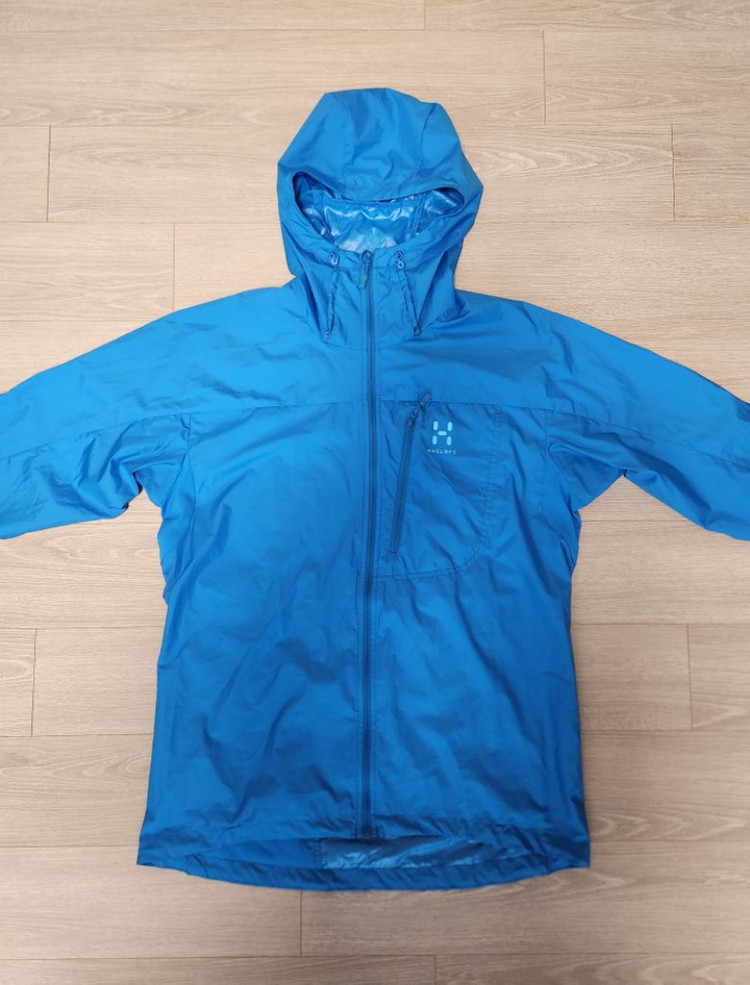 하그로프스 Shield Hood 자켓 Gale Blue--0