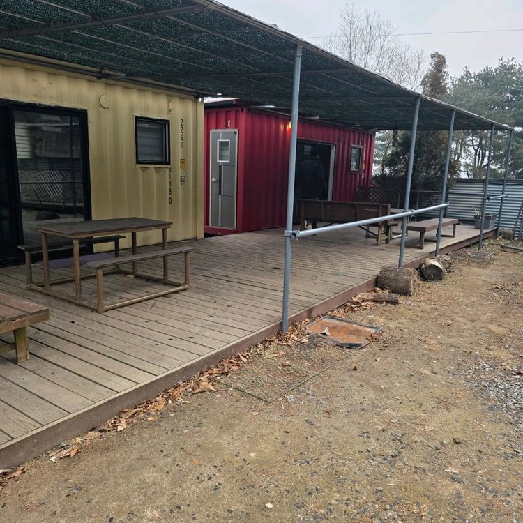 캠핑장 최고급 시설을 갖춘 컨테이너 호텔방입니다.(2.4-6.0) 775만원 이미지
