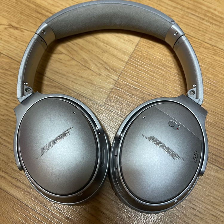 보스 헤드폰 qc35 II 실버 정품 이미지