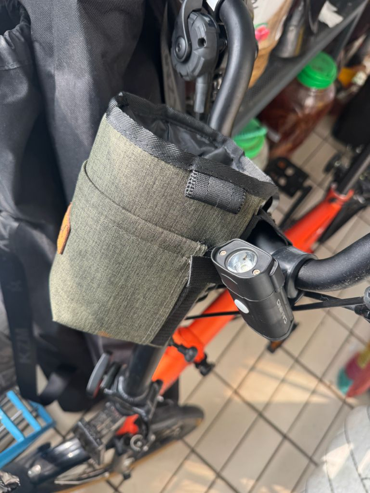 PIKES 트라이폴드 접이식 미니벨로 자전거 오렌지--2