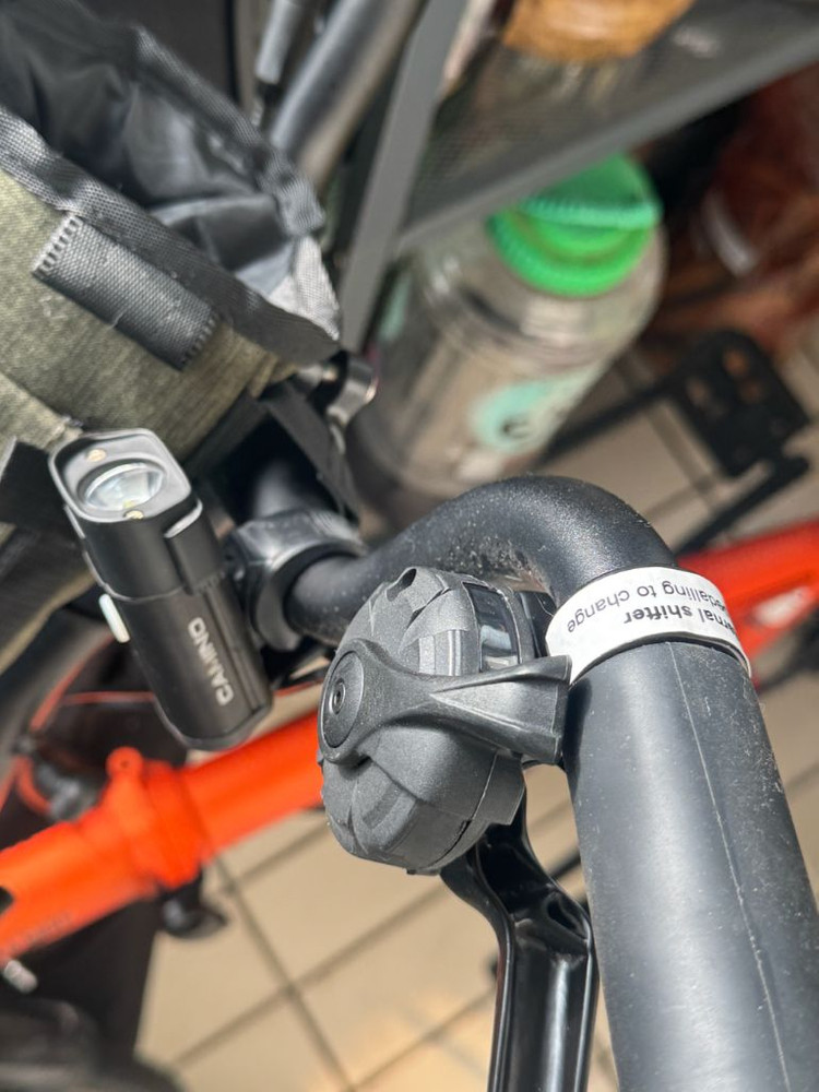 PIKES 트라이폴드 접이식 미니벨로 자전거 오렌지--3