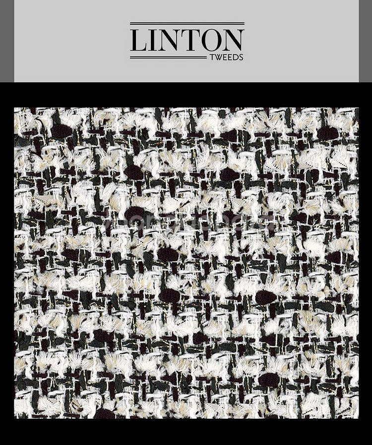 샤팽르레브 Delicat 블랙화이트 린톤트위드셋업(M)--5