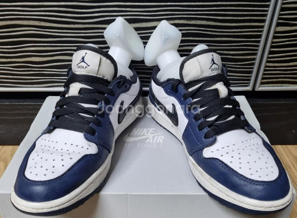 나이키 에어조던1 로우 골프화 미드나잇 네이비 235--2