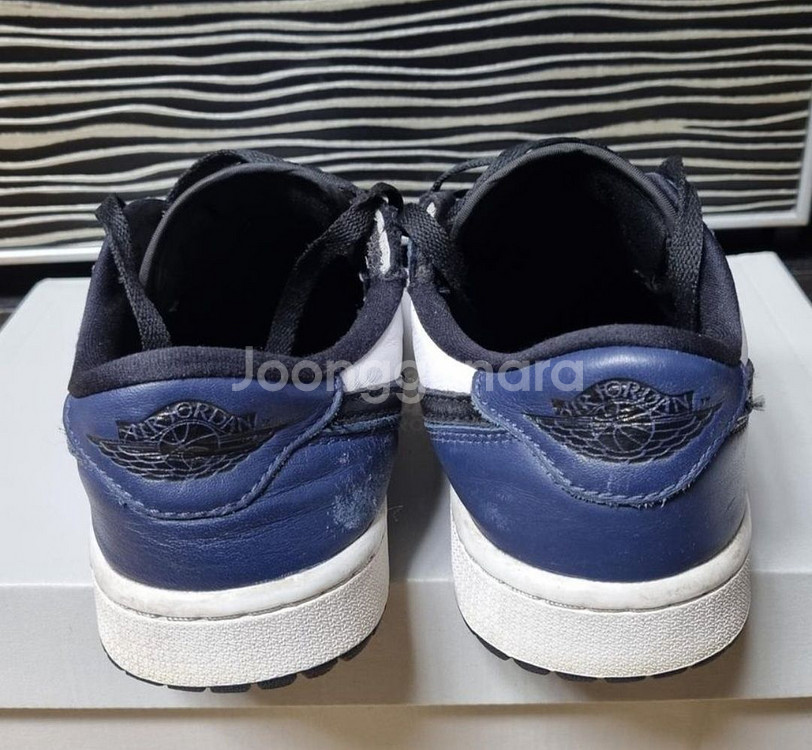 나이키 에어조던1 로우 골프화 미드나잇 네이비 235--5