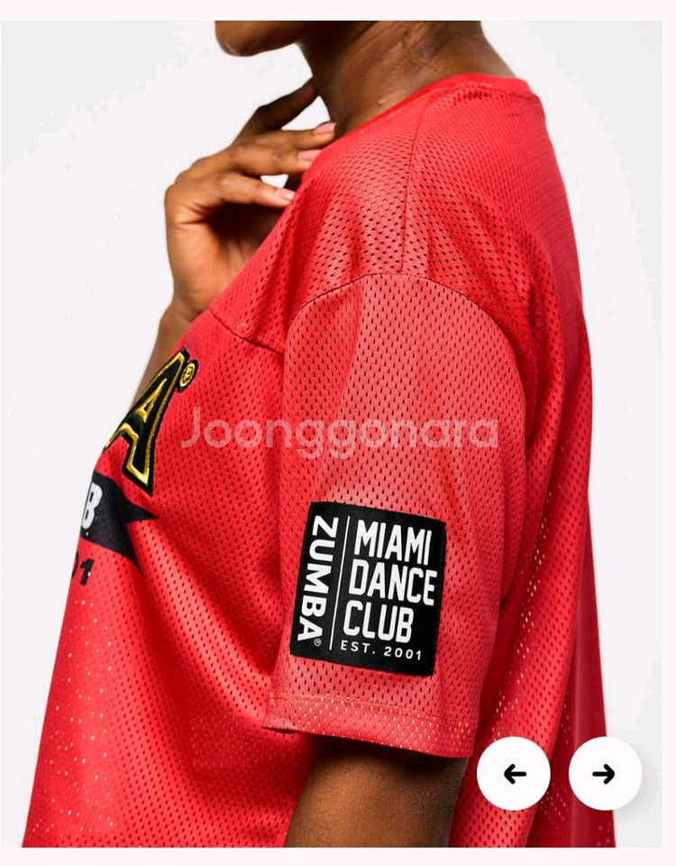 줌바ZUMBA 매쉬크롭티S--1