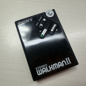 Sony walkman 워크맨 WM-2 블랙 (정상작동품)