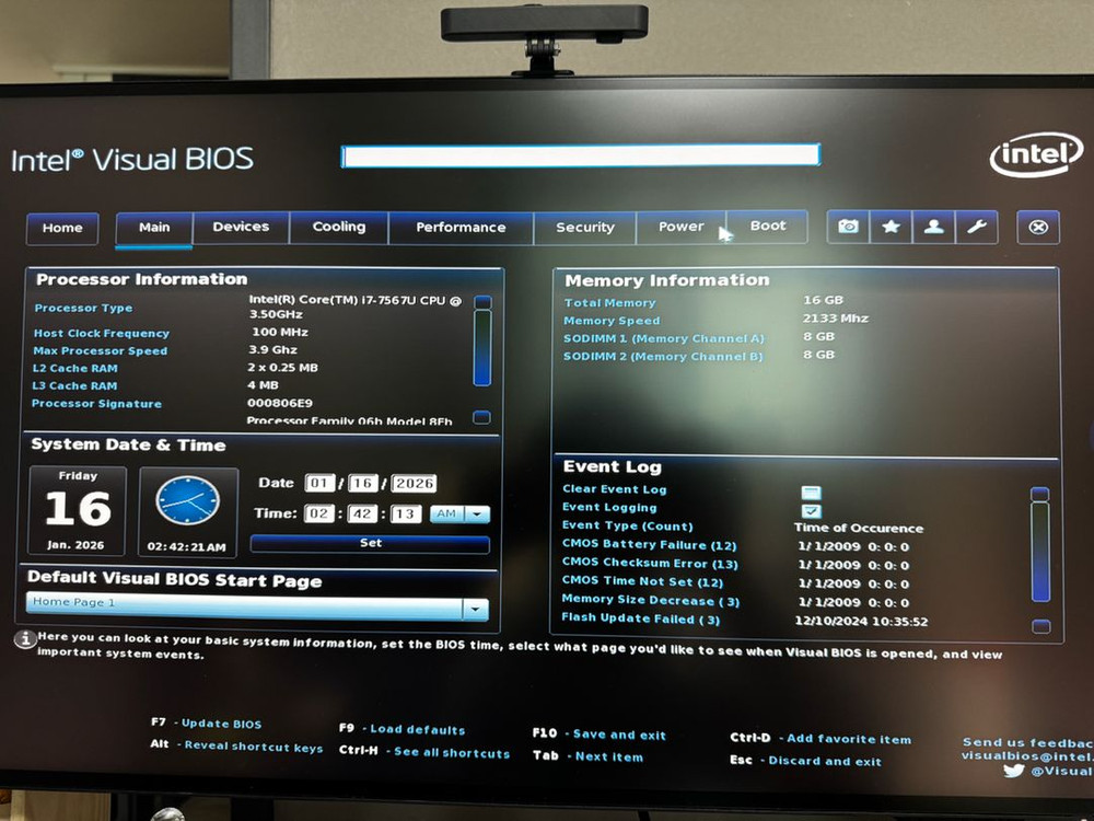 인텔 NUC 미니 PC NUC7i7BNH 풀세트--2