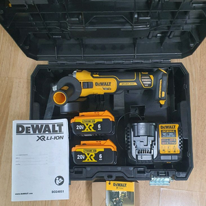 새제품/디월트 DCG4051/20V 충전 그라인더 세트