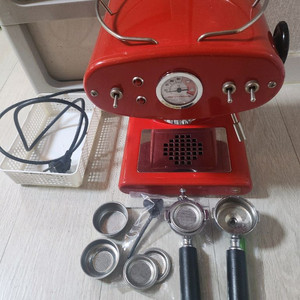 희귀올드)알리 프란시스x1 커피머신 파드겸용 올드모델
