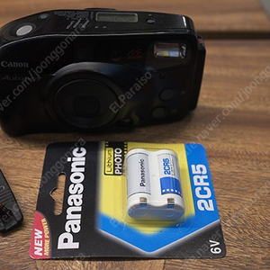 캐논 AF 캡션카메라 뉴오토보이 팝니다(신품 2CR5 포함)